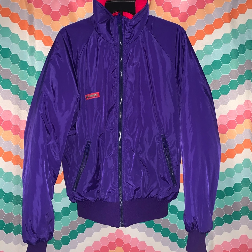 Reversible Vintage Columbia Bomber Ski Jacket
